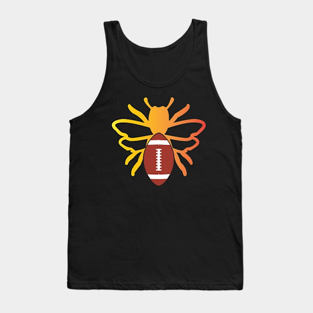 NFL Bee Art work Tank Top by Amazing Arts & Designs Studio